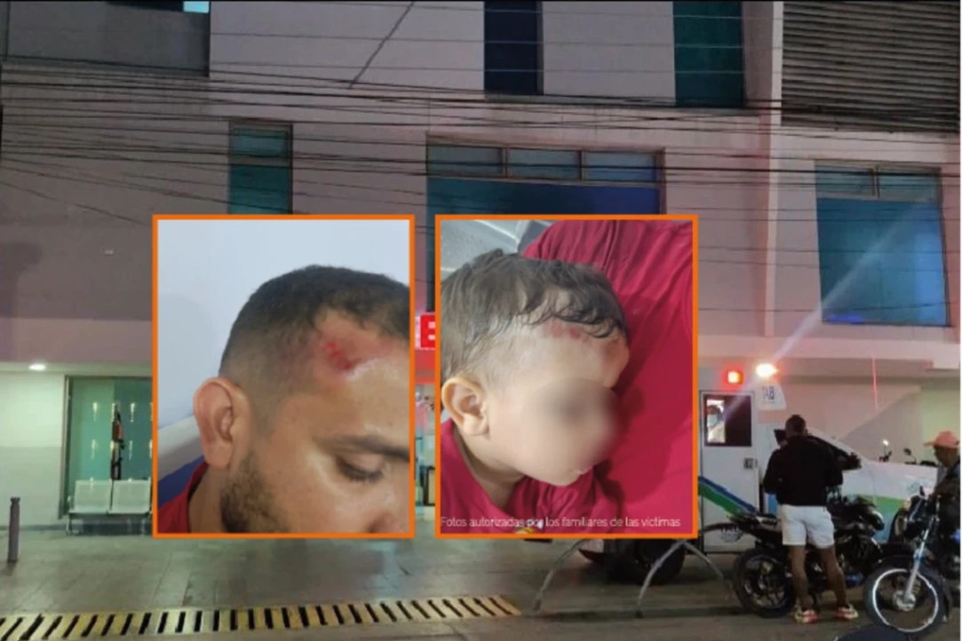 Conductor los atropelló y se dio a la fuga, dos menores entre las víctimas