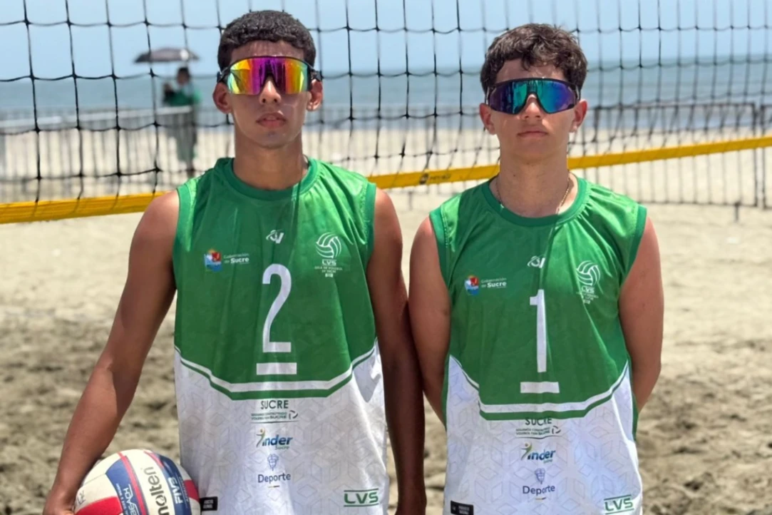 Selección Sucre de voleibol de playa avanza en el proceso para los Juegos Nacionales