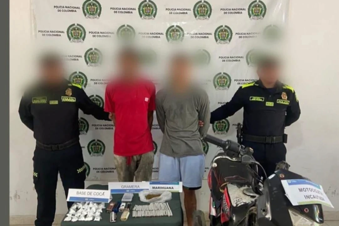 Capturan a presuntos expendedores de droga