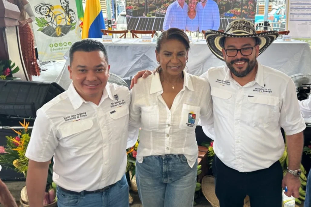 Viceministro de Minas y Energía Víctor Paternina hace realidad la transformación energética en Sucre