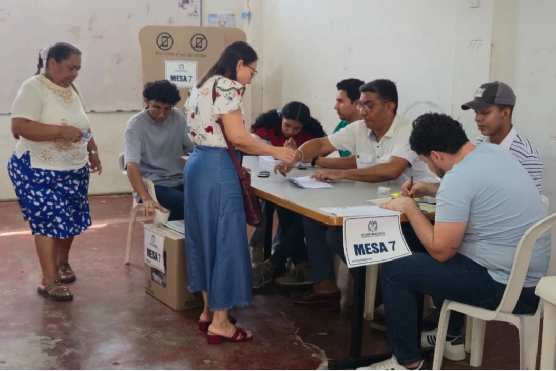 Dos procedimientos en puestos de votación dejaron capturas en Sincelejo