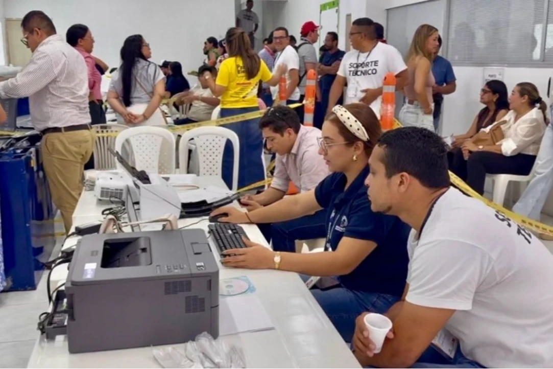 Sucre culminó los escrutinios con el 100 % de las mesas revisadas y sin mayores cambios