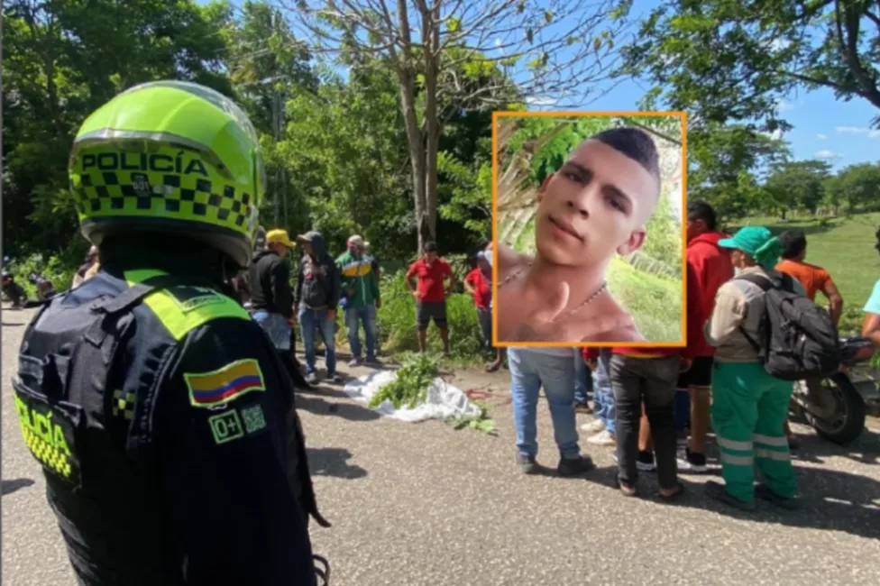Se estrellaron contra una motocicleta: uno murió y el otro quedó herido