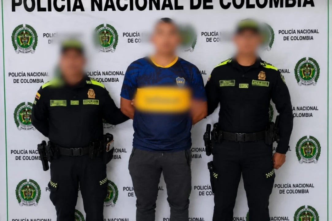 Lo capturaron en flagrancia