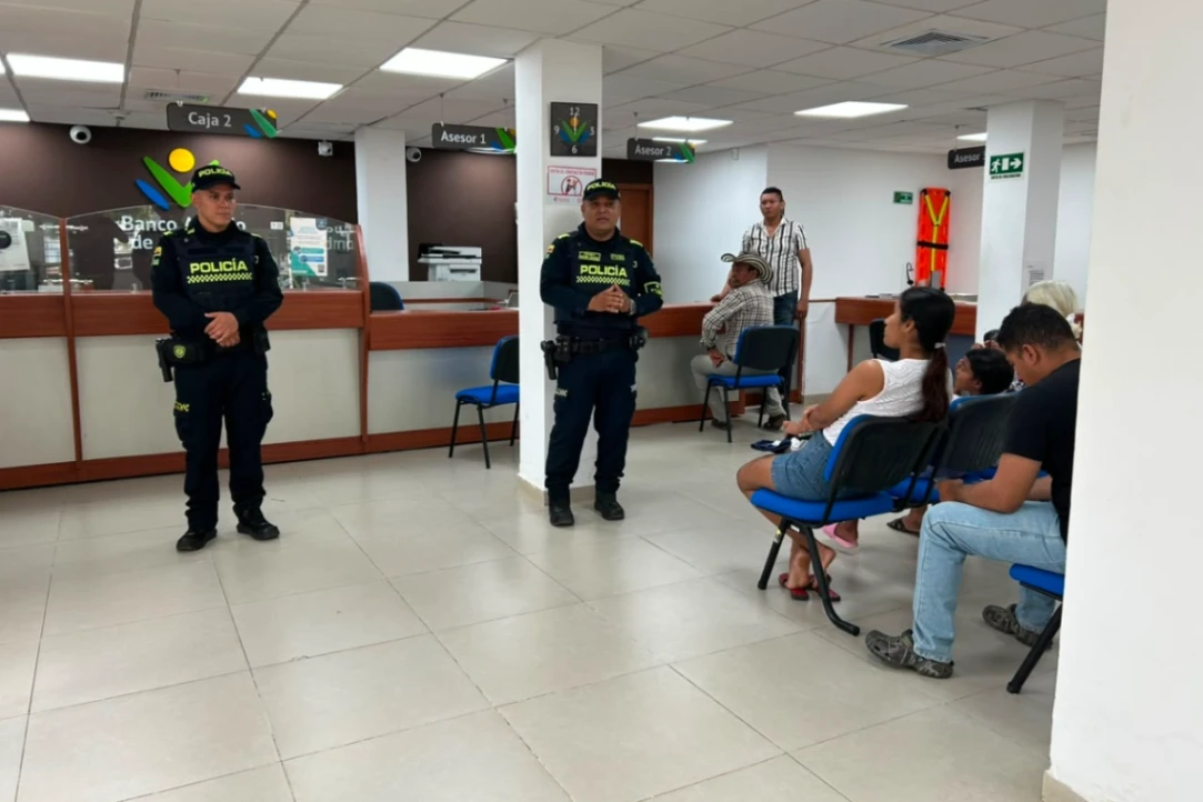 Controles en el sector bancario de Ciénaga
