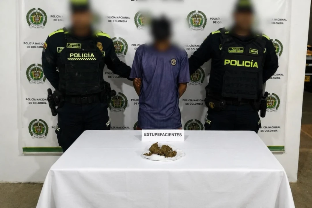 En una requisa le hallaron marihuana