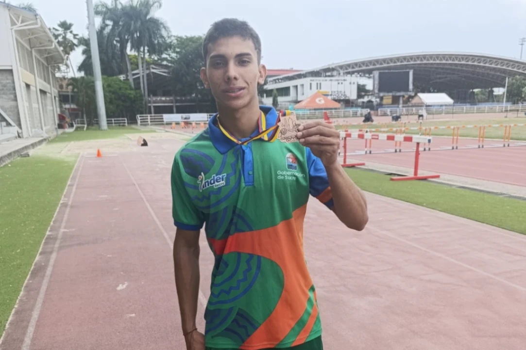 El sanmarquero Walter Carriazo ganó medalla en el Nacional Sub-20 de Atletismo