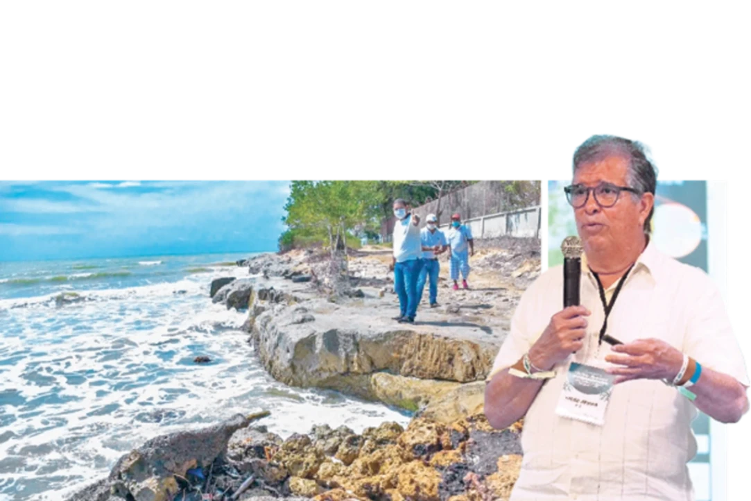 Erosión marina y del Sinú en la agenda del ministro Arjona
