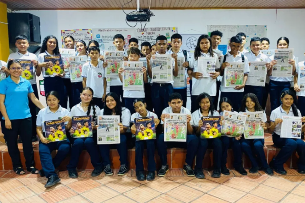 Programa Prensa Escuela llevó formación a la I.E. Cristóbal Colón de Morroa