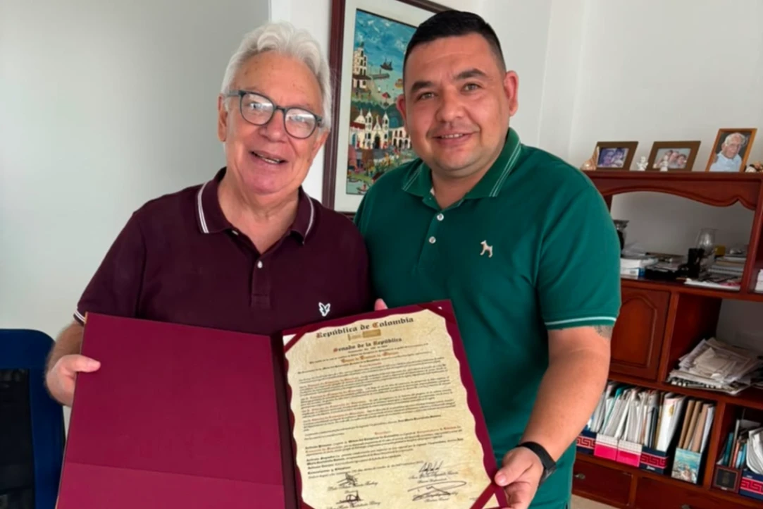 Cámara de Comercio de Sincelejo fue condecorada por el Senado de la República