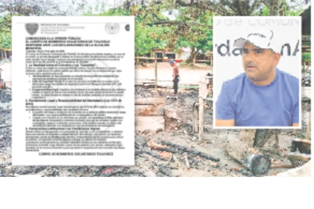 Jorge Salcedo "miente" y no les paga a los bomberos de Toluviejo