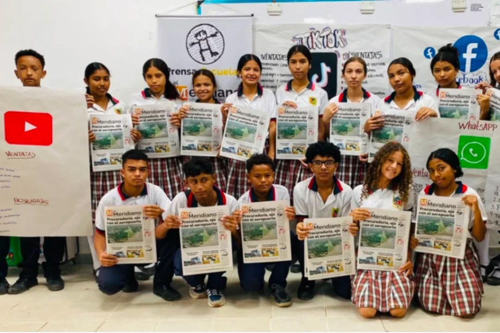Programa Prensa Escuela fortaleció competencias en estudiantes de El Roble