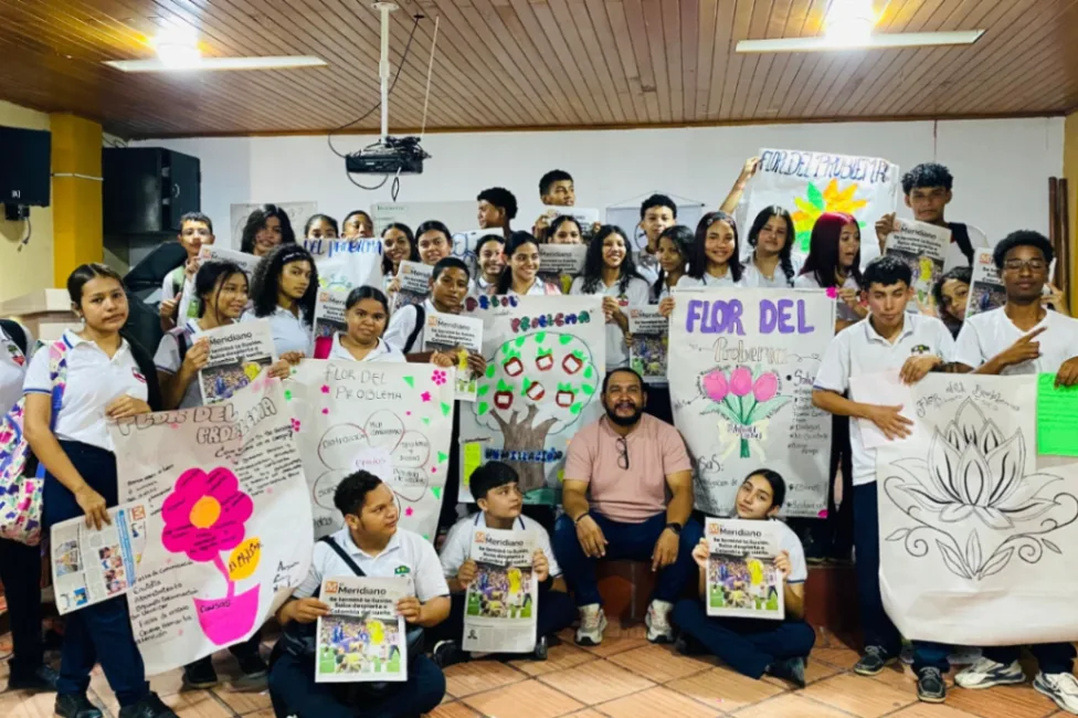 Programa Prensa Escuela reforzó habilidades en la I.E. Cristóbal Colón de Morroa