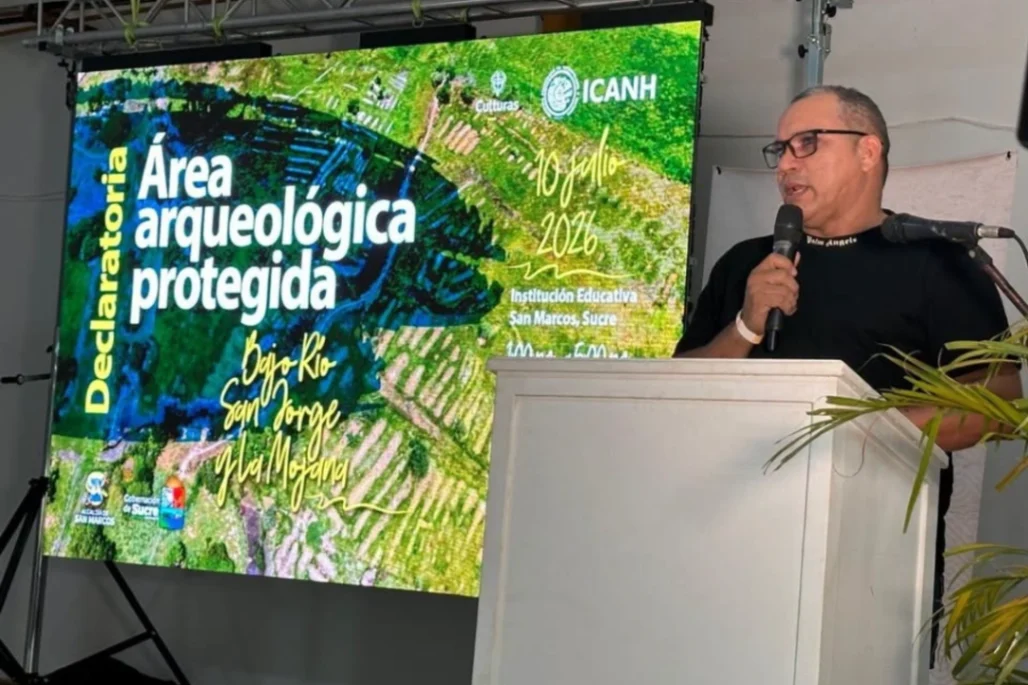 San Marcos fue sede de la declaratoria del Área Arqueológica del Bajo San Jorge y La Mojana