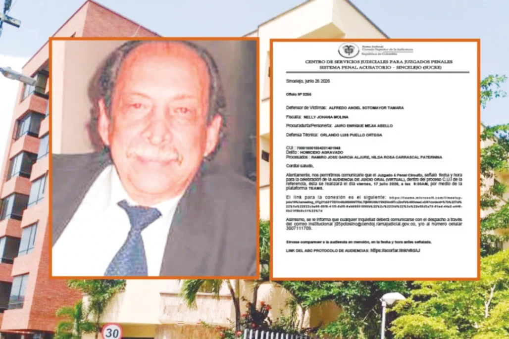 Ausencia de la Fiscalía frustró audiencia por el homicidio del médico Alfredo Isaac