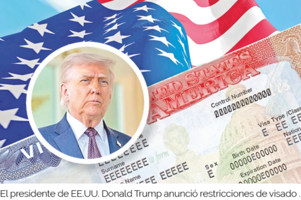 Trump endurece restricciones de visado