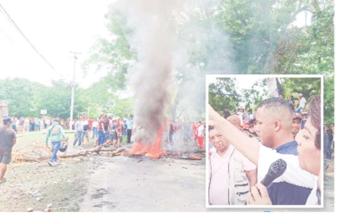 En Betulia protestan por cortes de energía, Gobernación busca soluciones