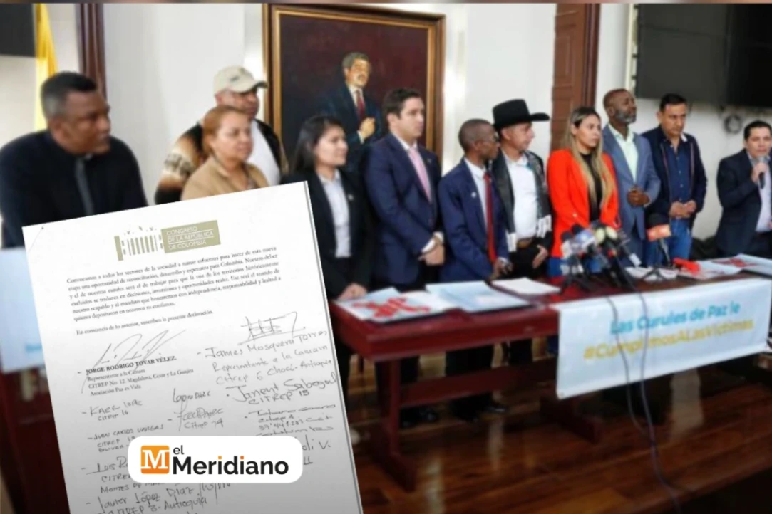 Curules de paz dan espaldarazo al gobierno de De la Espriella