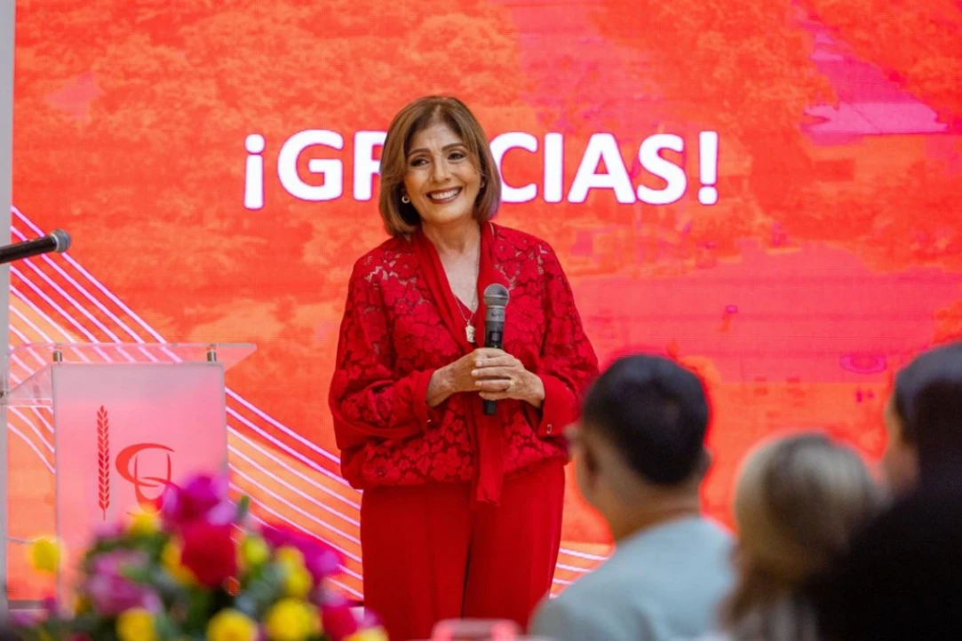 Rectora María Fátima Bechara presenta balance de cinco años de transformación en Unisinú