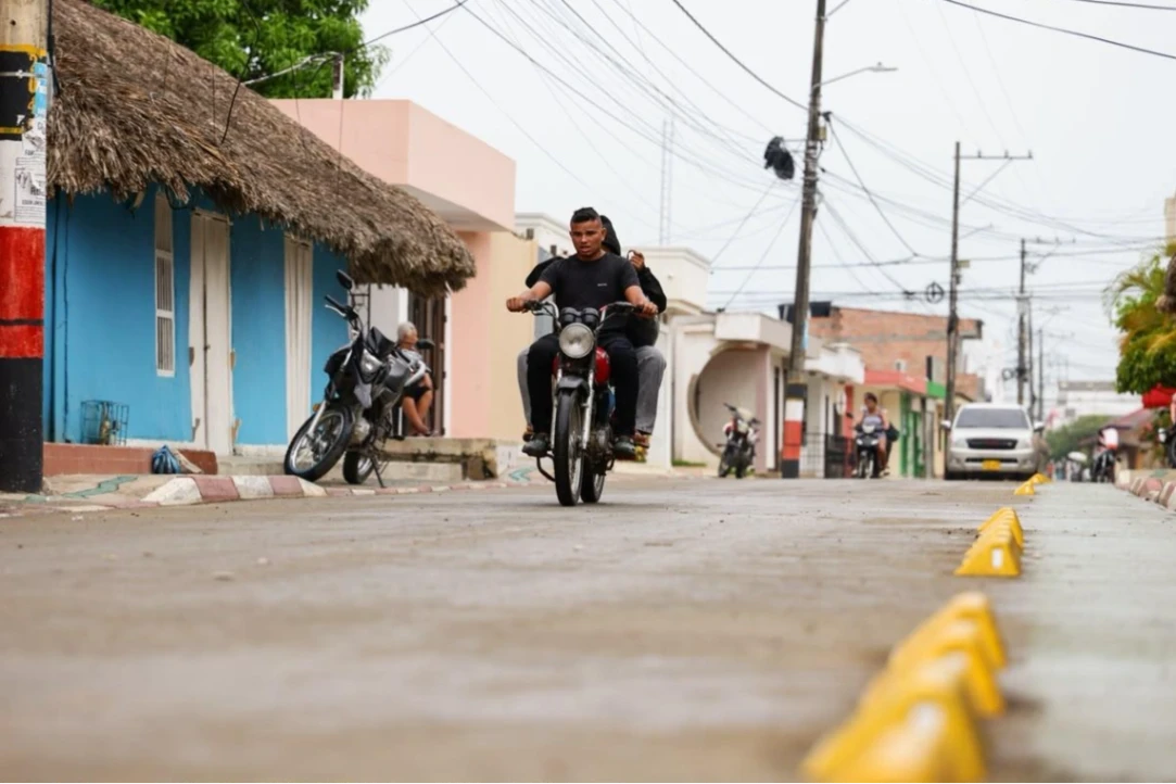 Gobernación rehabilitó malla vial