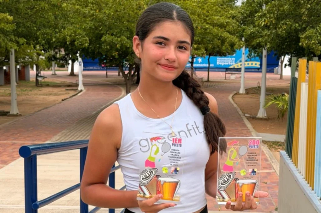 Tenista sincelejana María Gabriela Martínez fue campeona en el G3 de Valledupar