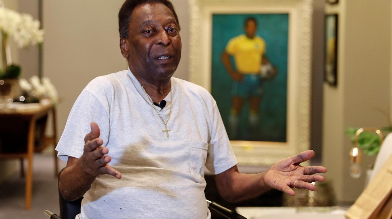 "Me siento fuerte, con mucha esperanza": el Rey Pelé